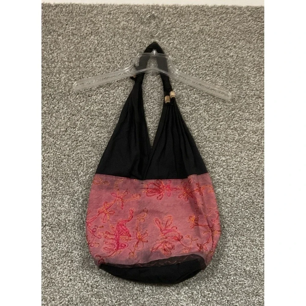 Unbranded Hippie Boho Purse‎ Hobo Purse Tote Bag Pockets Embroidered